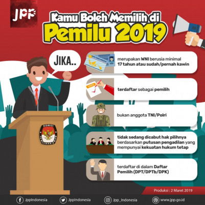 Kamu Boleh Memilih di Pemilu 2019 - 20190309